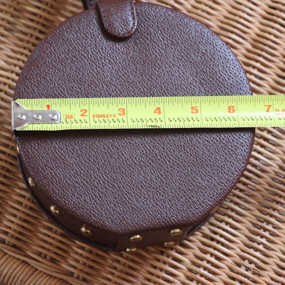 UNIQUE VINTAGE ROUND HANDBAG - Picture 8 of 8